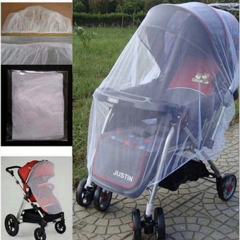 1pc/lot Summer Safe Baby Kids Stroller Mosquito Net Pram Protector Carriage